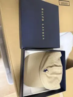Ralph Lauren ベビーキャップ 12-24M ベージュ