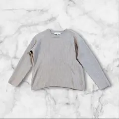 URBAN RESEARCH ウール100％　ニット　メンズ　Mサイズ ベージュ