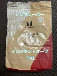 MYVEGAN インスタントオーツ 1kg ノンフレーバーのサムネイル