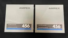 AMPEX 456 오픈 릴 테이프, 2개 세트, 7" 사이즈 7, 미개봉