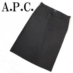 A.P.C. アーペーセー タイトスカート ブラウン 36 B7903のサムネイル