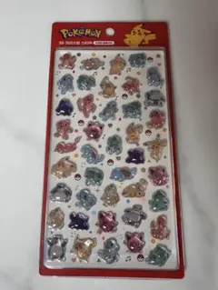 2枚セット　ポケモン 3Dシールセット　ボンドロ