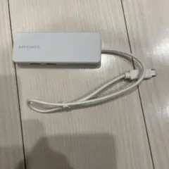 I-O DATA USBハブ ホワイト　タイプc Micro SD