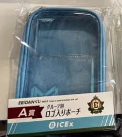 EBiDANくじ vol.2 A賞 ロゴ入りポーチ ICEx