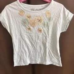 ユニクロ×Paul & Joe 花柄Tシャツ 110cm
