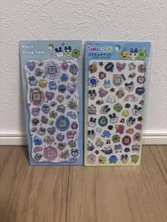 【正規品】たまごっち プチドロップシール、エポキシステッカー 2枚セット