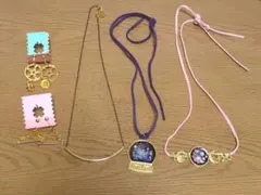 レジン　ネックレス　宇宙　星　ハンドメイド　まとめ売り　イヤリング