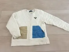 110 クレードスコープ 星型キルティング トレーナー　恐竜　恐竜の背びれ