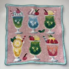 【美品】ラブラリー フェイラー パーラー クリームソーダ 完売品　ハンカチ