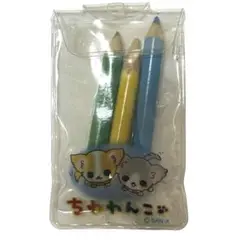 SAN-X サンエックス　ちわわんこ　カラフルミニ色鉛筆セット　平成