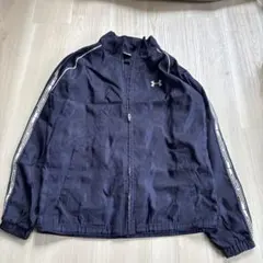 Under Armour ネイビー ジップアップウィンドブレーカー