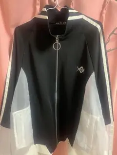 レフレム　シースルートラックジャケット　XL