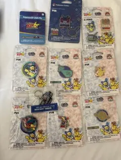 ポケモン wcs2026 ピンズ 8種類 フルセット - メルカリ