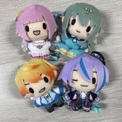 W*u様 劇場版プロセカ ふわぷちマスコット 全4種 ワンダショ　ワンダーランズ