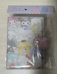 サンリオキャラクターズ シールバインダー シールシート10枚入り　ストーン付き