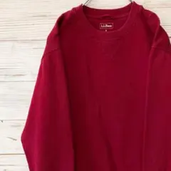 エルエルビーン スウェット 赤 Sのサムネイル