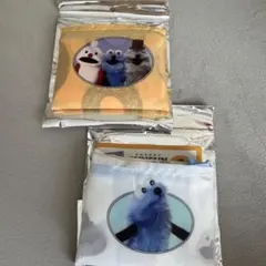 サンキューマート　パペットスンスン　エコバッグ　フルーツ柄　ドーナツ柄