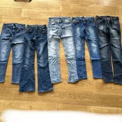 アメリカンイーグル ZARA ジェギングデニム00 XS まとめ売 ジーパン