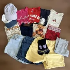 130.140 女の子　まとめ売り UNIQLO、gap、ピンクラテなど
