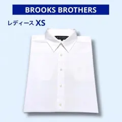 ブルックスブラザーズ 半袖 シャツ ブラウス ホワイト XS　NO4138のサムネイル
