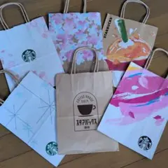 スターバックス ショップ紙袋✨️ 限定デザインあり✨️6枚セット