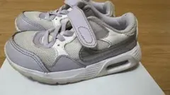 子供用　NIKE エアマックス キッズ スニーカー 紫 16㎝