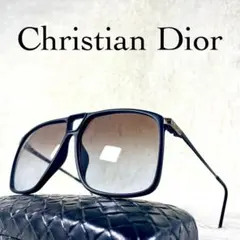 極美品　70sChristian Dior　ビンテージサングラス　ブラックレンズ