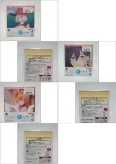 一番くじ　2.5次元の誘惑　ミニ色紙　【羽生まゆり】【イコラ】【リリエル】