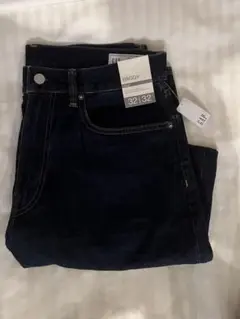 【新品未使用】GAP バギーデニムパンツ 32/32 ダークリンス