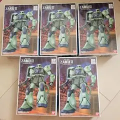 ENTRY GRADE ZAKU II 5個セットのサムネイル