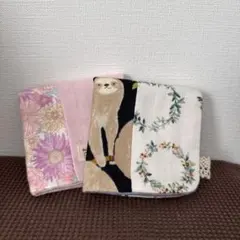 ハンドメイド 6重ガーゼハンカチセット