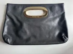 本日最終日　MICHAEL KORS ブラック クラッチバッグ