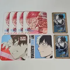 ヒロアカ 原画展 アートコースター クリアカード 轟焦凍