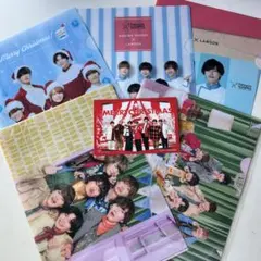 なにわ男子 クリアファイル　5枚➕ハシュメリ カード付き まとめ売り