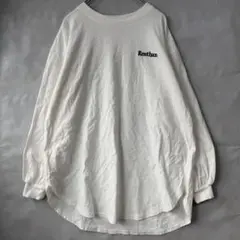 スプレイプレミアム Tシャツ ロンT カットソー 長袖 ロゴ ボリューム袖 L