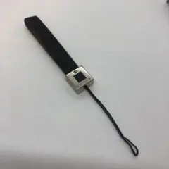 BVLGARI レザー　ブラック　キーホルダー#741