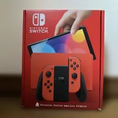 Nintendo Switch 有機ELモデル マリオレッド 本体 美品