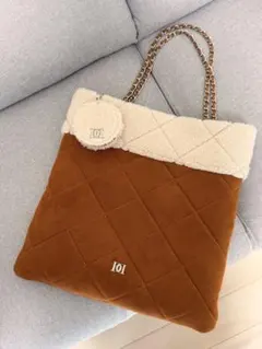 Darich ダーリッチ ブラウン キルティング トートバッグ ノベルティ