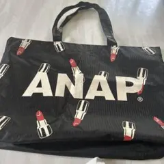 ANAP 黒 トートバッグ リップのサムネイル
