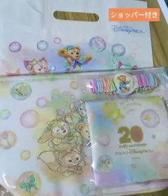 ダッフィー&フレンズ20周年 カラフルハピネス　スーベニアランチケース　TDR