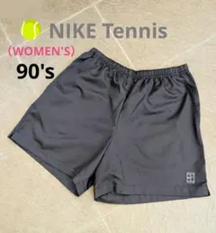 美品✨️】NIKE テニス 90s ショートパンツ 短パン レディースM 濃紺のサムネイル