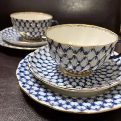 美品】ウェッジウッド☆サムライ☆トリオ ペア - メルカリ
