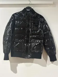oldダウンコレクションユニクロ　光沢ダウンジャケット　y2k