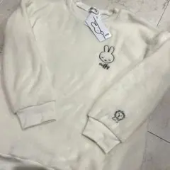 ミッフィ トレーナー ボア レディース トップス パジャマ Mサイズ