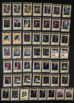 遊戯王 1999 バンダイ版 50枚まとめ売り （金文字あり）