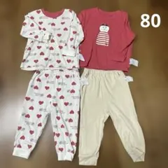 ユニクロ　リサ・ラーソンパジャマ80cm 2点セット