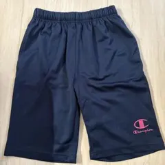 Champion ハーフパンツ 160 ネイビー