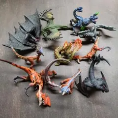 モンスターハンター フィギュア まとめ売り モンスター図鑑
