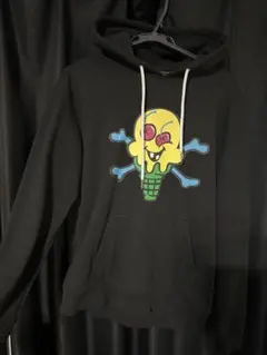 icecream スケルトンアイスクリームパーカー S ブラックのサムネイル