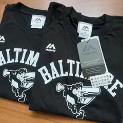新品& 美品２枚セットMajestic Baltimore Tシャツ 160cmのサムネイル